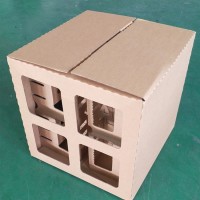 直销工业喷漆房漆雾收集过滤迷宫纸箱设备阻燃式迷宫纸箱