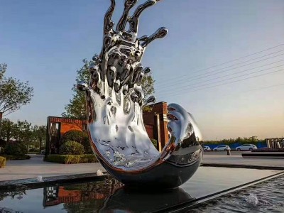 武汉大型不锈钢雕塑玻璃钢雕塑定制工厂