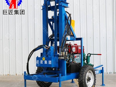 华夏巨匠  柴油液压款打井机SJCY自动上卸钻杆单人可操作