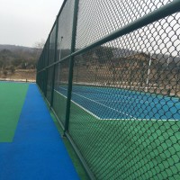 霍州勾花护栏网 体育场围网 篮球场围栏网款式多样