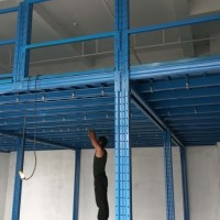 3米跨度钢扣板阁楼货架深圳生产厂家