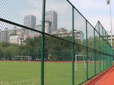 济南滑雪场围网 包塑铁丝编织围栏 体育设施球场围栏
