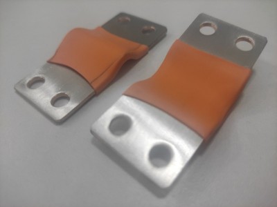 高分子扩散焊接工艺 新能源导电铜连接片 铜片软连接