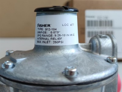 调压器912-104费希尔912N-109FISHER