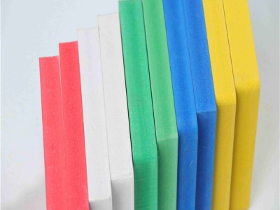 彩色广告镂空雕刻整张PVC发泡板软硬包模型材料