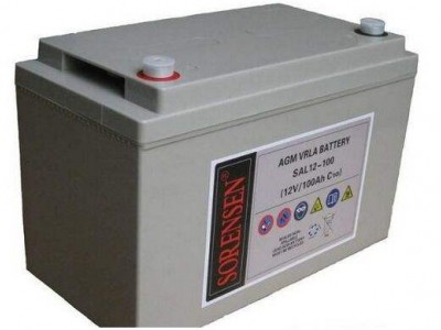 美国索瑞森蓄电池SAL12-24/12V24AH 规格尺寸