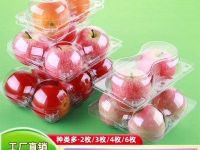 厂家直销PET水果精装盒水果托粒装盒 一次性透明包装盒