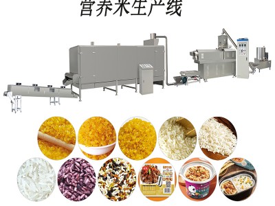 户外速食米饭生产线 营养方便米生产线厂家 即食冲泡米加工设备