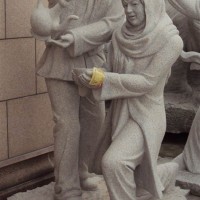 石雕伟人肖像浮雕雕刻广场校园纪念历史人物雕塑