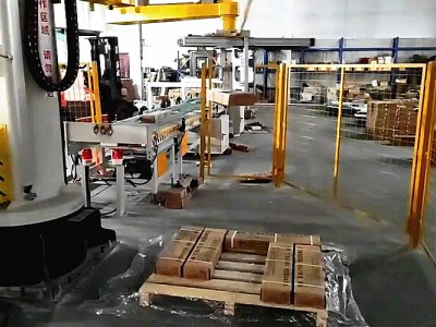 立柱码垛机配套自动化生产线提升生产效率