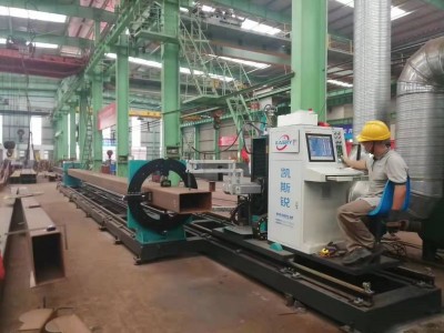 浙江杭州数控方圆管一体机 相贯线切割机 钢结构管材下料设备