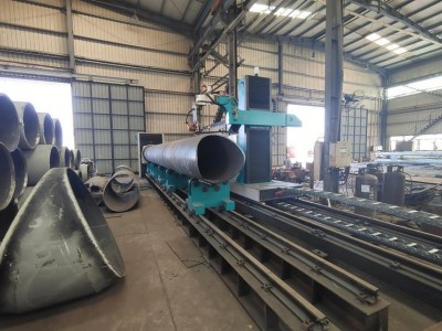 湖北武汉海工重型大管径圆管切割机 压力容器开孔设备
