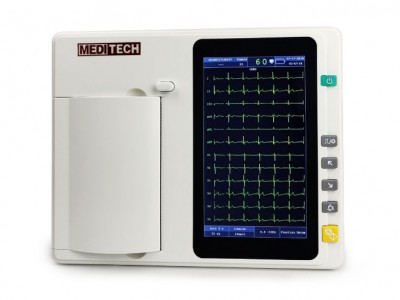 麦迪特EKG6A六道心电图机彩色触屏设计心电图监护仪