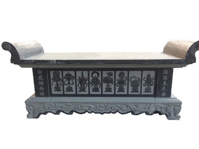 青石寺庙石雕供桌设计 福建惠安石雕厂家