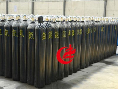 成丰气体供应液氮高纯99.999%氮气食品级氮气黑色钢瓶液态