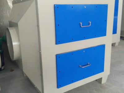 喷烤漆房二级活性炭环保箱吸附箱干式过滤废气处理环保设备一体机