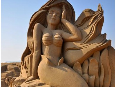 沙雕雕塑的工艺制作流程