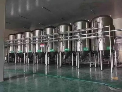 精酿啤酒发酵罐 生产全套啤酒设备的厂家连云港啤酒设备