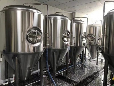 酿造2吨精酿啤酒的设备生产厂家周口餐馆啤酒设备