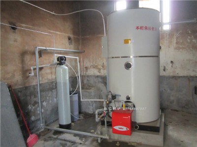 学校洗浴燃气热水锅炉 10方保温水箱循环加热