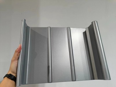 65-300铝镁锰金属屋面板 直立锁边（氟碳漆面）