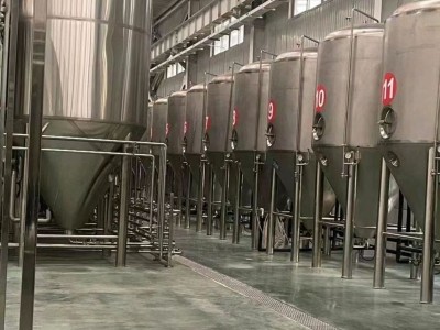 重庆日产5吨精酿啤酒设备定制厂家 大型精酿啤酒厂设备