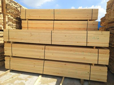 木方厂家供应 建筑工地用方木 辐射松樟子松铁杉白松木方