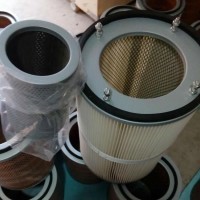 喷塑粉回收机滤筒 华义空气过滤吊装螺杆式打磨除尘滤芯