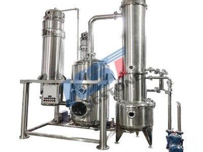 传热设备供应-500L蒸发器-单效降膜蒸发器