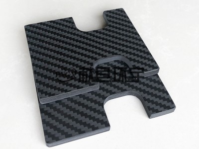 碳纤维复合材料制品板材 碳纤维异形件 CNC雕刻加工