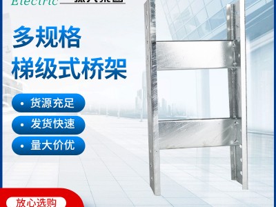 上海振大工厂定制梯级式桥架多种材质电缆线槽金属桥架明装走线槽