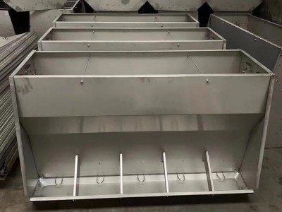 双面不锈钢食槽 多孔补料槽 可定制单面食槽