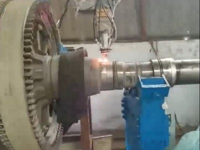 激光熔覆技术在高压电机轴瓦位修复中的应用