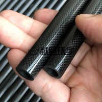 轻质3K碳纤维圆管 尺寸稳定 航空模型新能源设备专用管