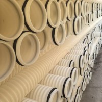新乡市PE双壁波纹管 地埋弱电保护管 90mm波纹管