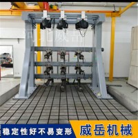 高强度铸铁CNC机床工作台 | 精密磨削平台 |T型槽底板