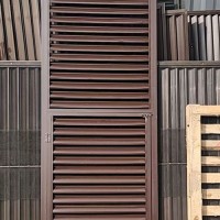 老旧城区改造铝百叶窗-商用建筑铝百叶窗